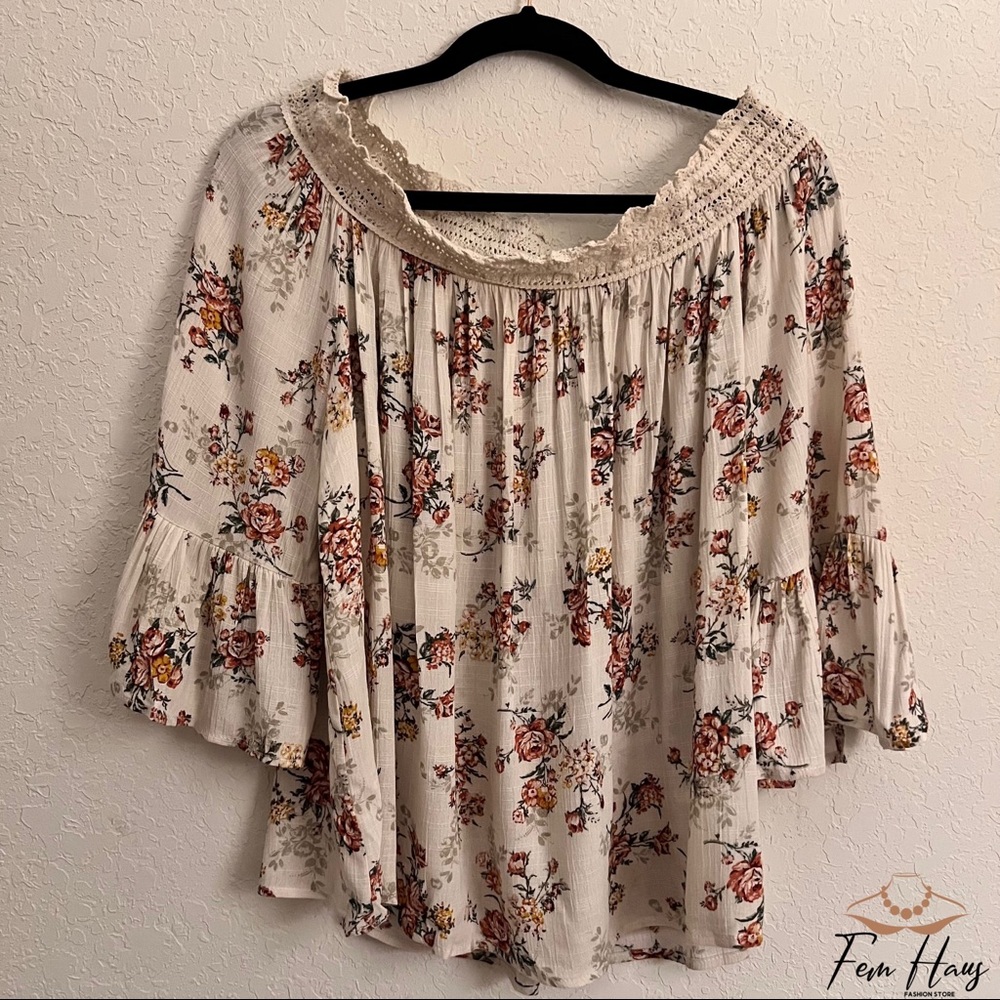 Off shoulder top